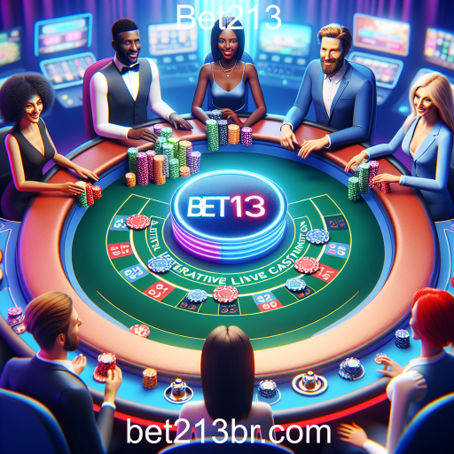 Experiência Imersiva com Jogos Ao Vivo no Bet213